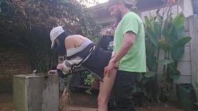 Fuck My Wife on the Fountain so the Nneighbours Can Watch