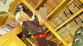 Two librarians caught me jerking and guess what happened next?