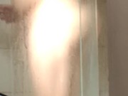 CHUBBY BOY TAKING A SHOWER
