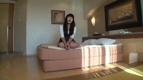 Toys loving asiatic slut is blowing hard cock