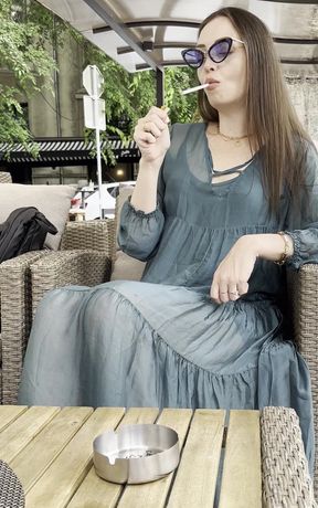 Smoke-filled reunion with a seductive tease