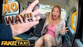 Sex Taxi - OMG NO WAY she fucks the driver for a pair of concert tickets