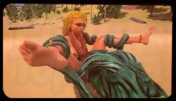 Dominant Brute & Blonde Pin_Queen Intense Fantasy hot video selection