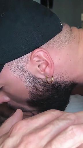 Uncut Hung Italian Daddy Fucks and Cum on Face of the French Boy