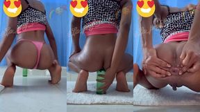 me abro mi culo con una botella que delicia