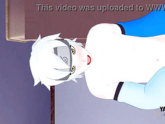 Boruto Yaoi Boruto is fucked by Inojin while Mitsuki is