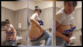 OUT OF TOWN PUBLIC RESTROOM ANTICS YOU SO LOVE