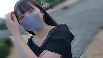 初撮影！！【無修正】清楚で巨乳なお嬢様と初めての横浜デート！桜色の綺麗な性器に中出し！！（前編）