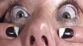 Mature Blonde MILF Drenched in Thick Cum During Messy Oral