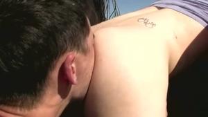 DirtyBoyVideo - Big cock Andrew rimming