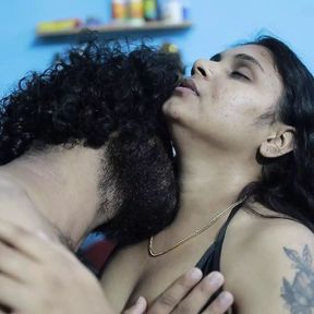 Blindfolded sex by Vaishnavy and Sharun Raj, Mallu couple hot blindfolded sex, Mallu couple hot romance in bikkini and sex