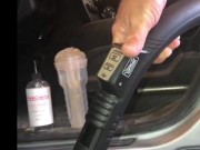 Best Cock Sucking Machine Ever: Clear Fleshlight & Vacuum Cleaner Combo Sucks the Cum Out of my Cock