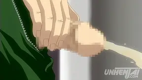 Curious Voyeur Discovers Hot Lesbian Action in School Locker Room – Naughty Hentai Fantasy