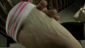 Katalina's Pink Zebra Socks, 2nd