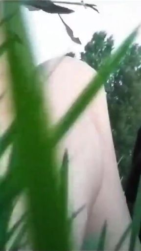 Jon Arteen in Short Shorts Walks on Grass Barefoot, Shows His Boy Soles, Smiles for You