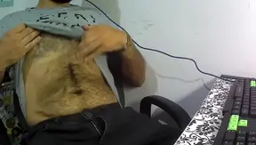 Caught Mid-Stroke: Horny Latino Dude JERKS OFF at Work – Steamy Solo Session 18+