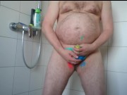 Geiler Spaß mit der Fingerfarbe