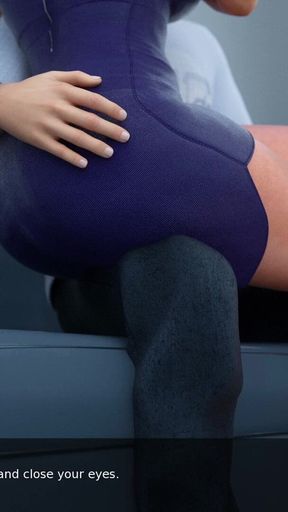 Jaw-dropping moment from &quot;Horny Stepmom Jerks off Stepson in Her Office - 3D Hentai Animated Porn - Milfy City&quot;