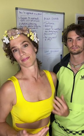 One of Our Amazing Fans Asked Us to Make a Video About How to Approach a Woman! so Heres the Female and Male Perspective Shared