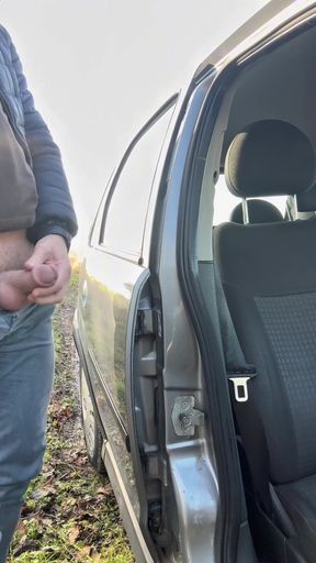 Handjob Break by the Roadside