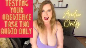 Testing Your Obedience Task Two AUDIO ONLY