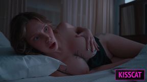 What Happens When Horny Stepmom Shares Hotel Bed With Stepson All Night In One Room? [ Eng Sub ] With Mother In Law And Kiss Cat