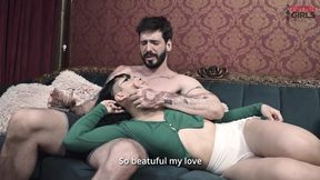 Black cock&#x1F346; devours wife's ass&#x1F351; while boyfriend watches