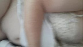 Sexy COUGAR Vivi Guedez snatches a vibrator in her ass during a public library massage