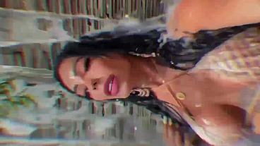 Ts Vanessa Rafaella - Masturbating after pool party