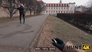 HUNT4K. She’d be in a Homemade video with a Stranger
