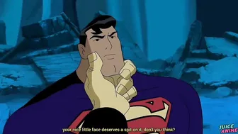 Mongul rides Superman's hard cock in gay Bara yaoi anal scene