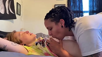 Getting My Tits Sucked by Stud Dyke