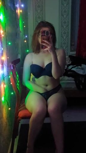 Cute Teen Masturbates for the First Time