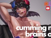 Cumming my brains out after not jerking off for 2 weeks // NSFW Audio & Male Moaning