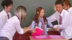 Teacher Catches Student, Shoves Her Tongue Down His Throat