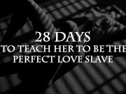 Female Slave Training Day 7/28 - Endurance and Fitness - hard finale challenge for her muscles