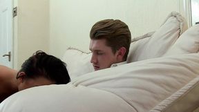Sexy Carla Mai gets sprayed and fucked by Archie Hunth