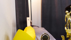 ”Booty of submissive teen is licked out nicely before riding”