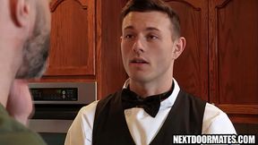 Customer fucked him bareback