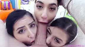 Kaitlyn Katsaros, Natalie Grey And Lexi Grey - Supreme Dicksucking With Kaitlyn, Natalie And Lexi