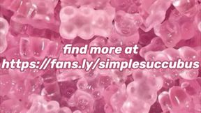 Messy Clown Girl Dildo Blowjob // SimpleSuccubus