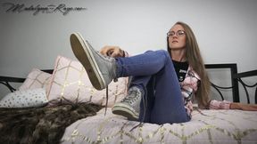 High Top Keds Feet In Your Face