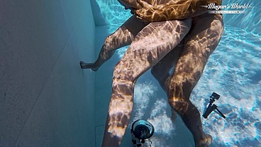 All Natural MILF Julia North Underwater Anal in the pool (1080)