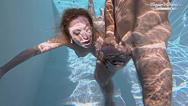 All Natural MILF Julia North Underwater Anal in the pool (1080)