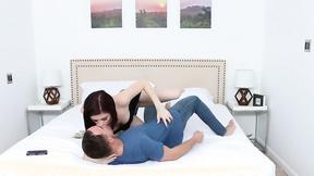 ”Slutty stripper seducing her step sibling”