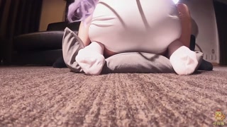 Genshin impact keqing nurse ver. cosplay doggystyle ahegao lotion handjob