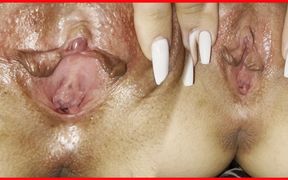 Finger Masturbation and Sex with 18 Year Old Teen Very Close up! POV!