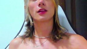 (fire) Play with the Fuck Machine, destroy my sweet ass and open my tight hole until reach my cum (fire)