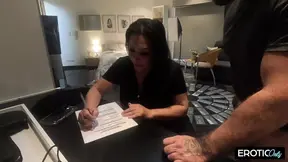 German Bitch Hunter Finds a Busty MILF Who Loves to Get Fucked Hard on Camera