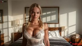 i bought a busty blonde and fucked her in a hotel [ai]